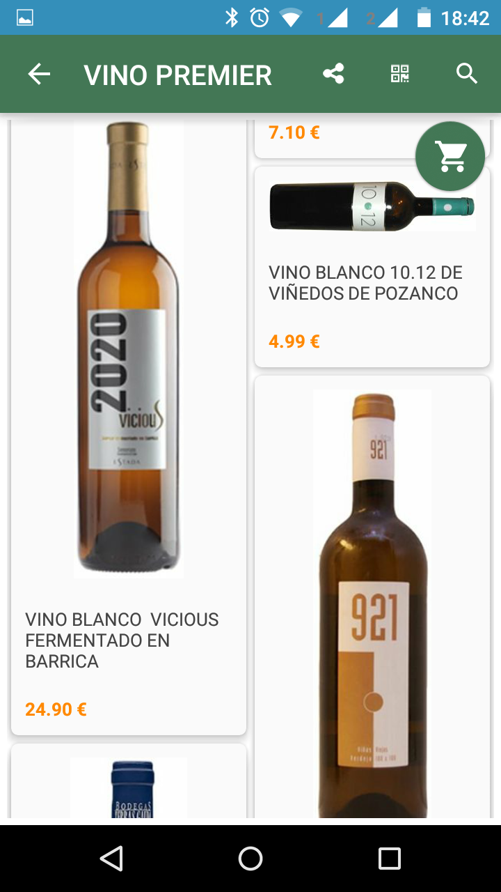Vinos y espumosos - Vino Premier